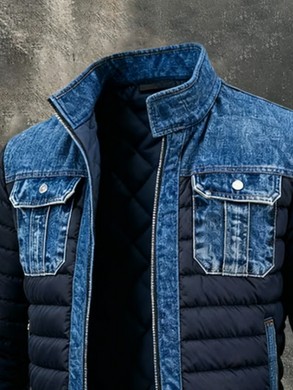 HYBRID™ | QUILTED DENIM JACKET