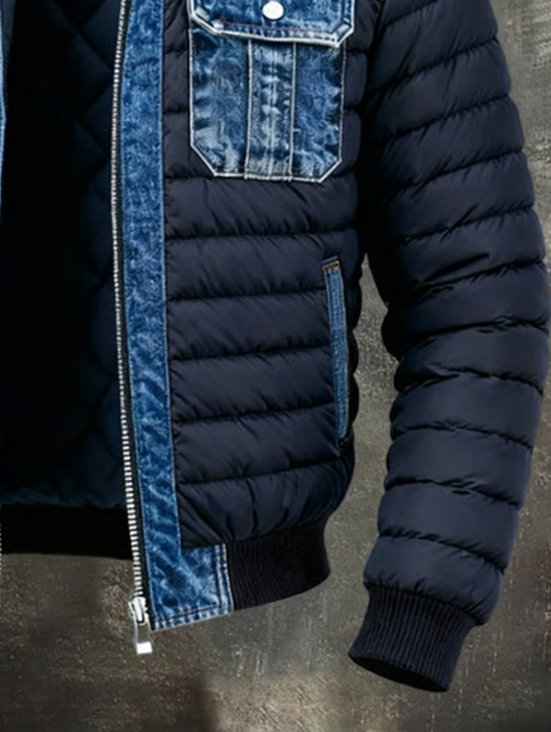 HYBRID™ | QUILTED DENIM JACKET