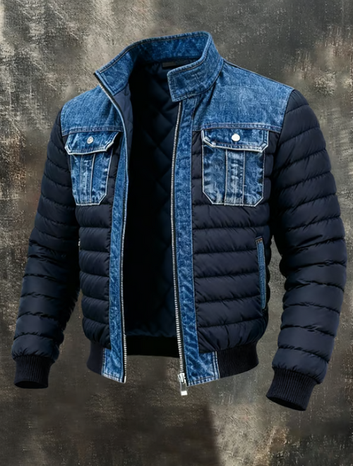 HYBRID™ | QUILTED DENIM JACKET